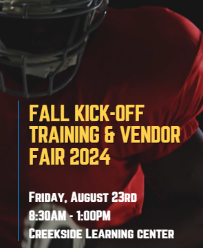 Fall Kick-Off 2024 – Training & Vendor Fair